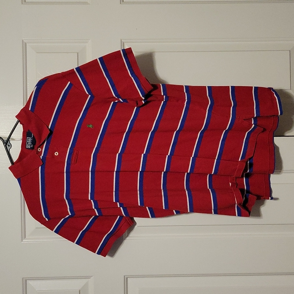 Polo Ralph Lauren Red White Blue Polo Shirt